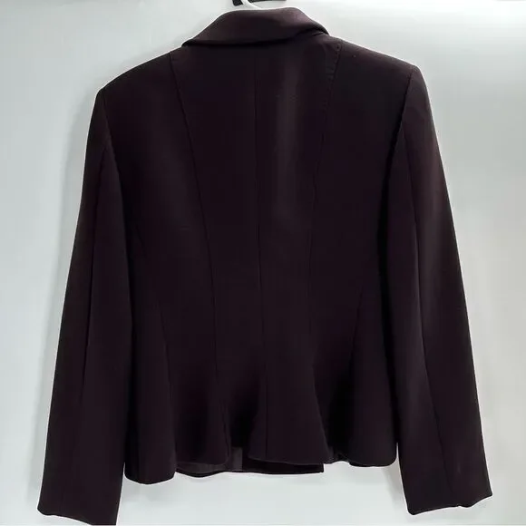 Max Mara Black Double Breasted Womens Blazer Size 10 - Picture 3 of 8